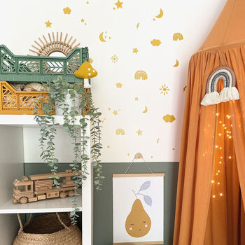Weather Symbol Wall Stickers, 8 of 12