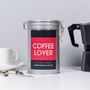 'A Latte Love' Valentine's Day Coffee Gift In Tin, thumbnail 9 of 11
