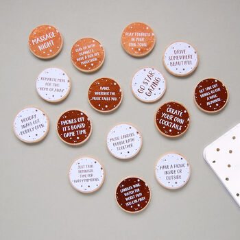Personalised Couple's Date Idea Tokens, 2 of 8