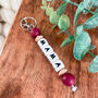 Handmade Plum Mama Keychain | Handbag Charm | Mum Gift, thumbnail 3 of 3