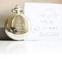 Personalised Dual Opening Pocket Watch, thumbnail 2 of 9
