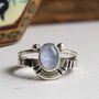 Hava And Elise . Sterling Silver Stacked Rings, thumbnail 1 of 4