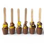 6x Easter Assorted Belgian Milk Hot Chocolate Spoons, thumbnail 2 of 2