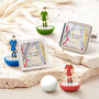 Dad's Favourite Place Football Stadium Map Cufflinks, thumbnail 3 of 8