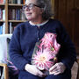 Pink Dahlia Hot Water Bottle, thumbnail 3 of 5