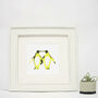 A Pair Of Penguins Screen Print Valentines Heart, thumbnail 1 of 2