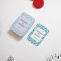 Personalised Wedding Flower Playing Cards In A Tin, thumbnail 3 of 8