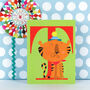 Mini T For Tiger Card, thumbnail 1 of 5