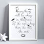 'Everything Will Be Okay' Print, thumbnail 2 of 6