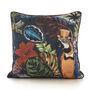 Parrot Soft Velvet 50cm X 50cm Cushion Including Pad, thumbnail 2 of 3