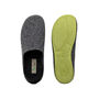 Snugtoes Men's Recycled Polyester Felt Slip On Slippers, thumbnail 3 of 5