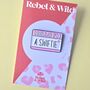 I'm A Swiftie Pink Name Label Enamel Pin Badge, thumbnail 2 of 5