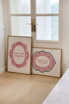 Long Live Girlhood Nursery Whimsical Print, 4 of 6