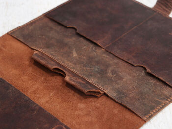 Deluxe Leather Travel Wallet, 2 of 12
