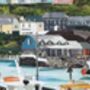 Mevagissey, Cornwall Upcycled Paper Collage Print, thumbnail 4 of 7