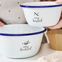 Personalised Daddy And Me Mixing Bowl Set, thumbnail 2 of 9