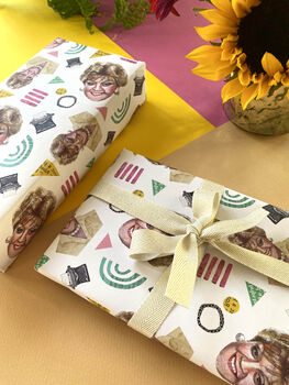 Angela Lansbury Wrapping Paper – Murder She Wrote Gift Wrap, 8 of 9