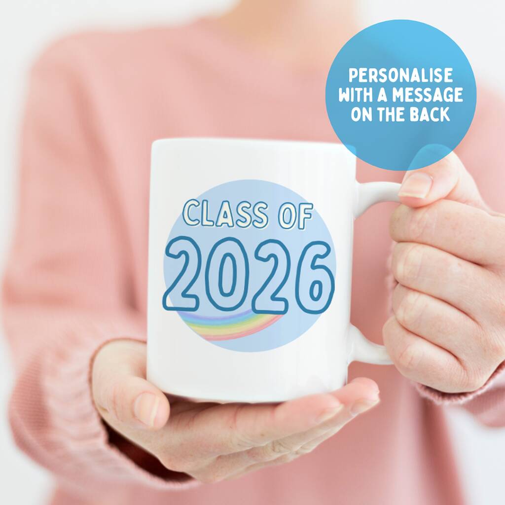 Class Of 2026 Mug Personalised, 1 of 2