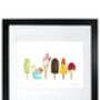 Playful Ice Cream Print | Show Of Your Love Of Ice Cream, thumbnail 3 of 3