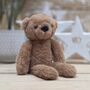 Hampton The Long Leg Dark Brown Teddy Bear Soft Toy, thumbnail 1 of 3