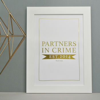 Partners In Crime Print, 6 of 8