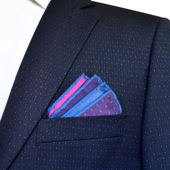Luxury Colourful And Versatile Men's Silk Pocket Square, 8 of 12