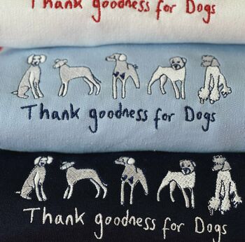 Thank Goodness For Dogs Sweater, 5 of 8