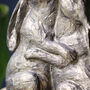 Rabbits Hugging Ornament, thumbnail 5 of 5