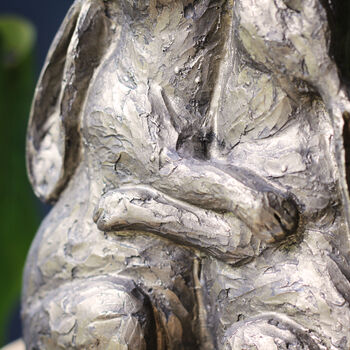 Rabbits Hugging Ornament, 5 of 5