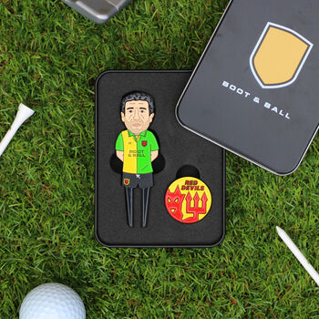 Keane And Cantona Man United Golf Divot Tool, 3 of 6