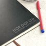 Personalised A4 Leather Lined Notebook, thumbnail 2 of 6