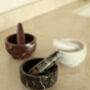 Luxury Rosso Marble Pestle And Mortar, thumbnail 3 of 4