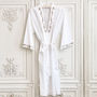 Women's Spring Rose Cotton Dressing Gown, thumbnail 5 of 5