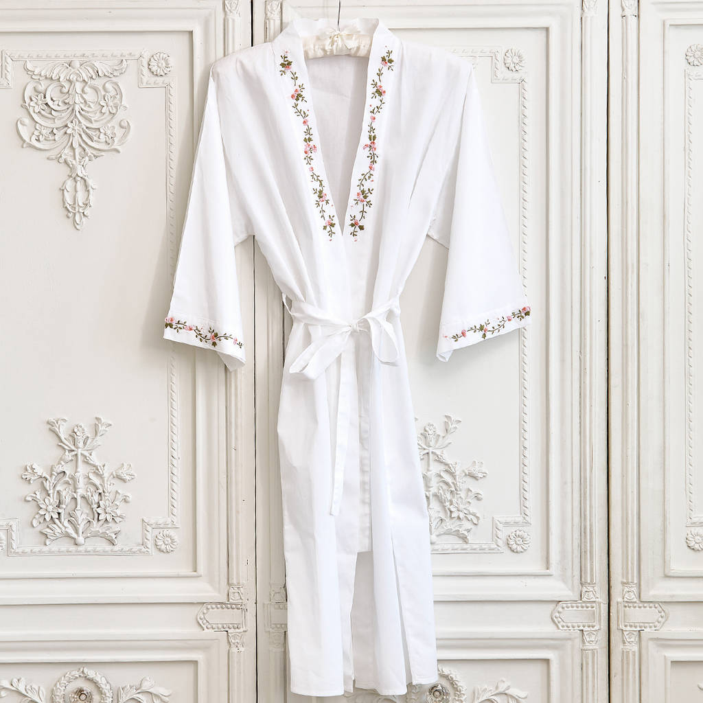 Hooded dressing gown - Natural white - Kids | H&M IN