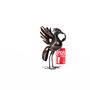 Liver Bird Small Metal Sculpture, thumbnail 1 of 7