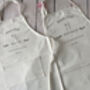 Personalised Matching Family Apron Baking Gift Set With Chef Hat, thumbnail 2 of 2