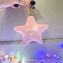 Personalised Christmas Soft Hanging Star, thumbnail 3 of 3