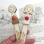 Personalised Teacher Bookmark And Card, thumbnail 7 of 7