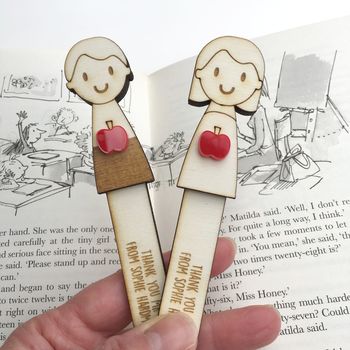 Personalised Teacher Bookmark And Card, 7 of 7