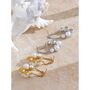 Monaco D’or Pearl Gold Jumbo Vintage Ball Drop Earrings, thumbnail 4 of 4