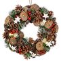 Country Christmas Natural Front Door Wreath, thumbnail 2 of 7