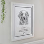 Dog Portrait Dog Owner Gifts, thumbnail 4 of 10