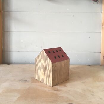 Little Wooden House Pencil Holder, 4 of 5