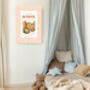 Babar In San Francisco Nursery Art Print, thumbnail 2 of 4
