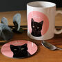 Personalised Cat Colour Pop Coaster, thumbnail 6 of 6