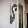 Ostrich Head Wall Sconce Light, thumbnail 1 of 2