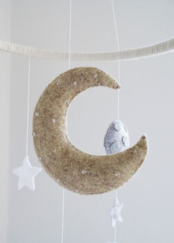 Over The Moon Nursery Mobile, 4 of 12