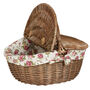 Personalised Floral Picnic Basket, thumbnail 2 of 8