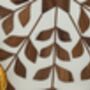 Round Decorative Serving Tray, Inlay Work On Wood, thumbnail 3 of 12