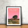The New Forest National Park Art Print, thumbnail 2 of 4